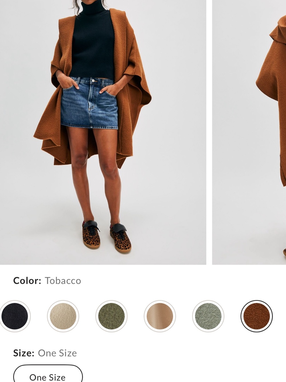 All I Need Cozy Hooded Duster